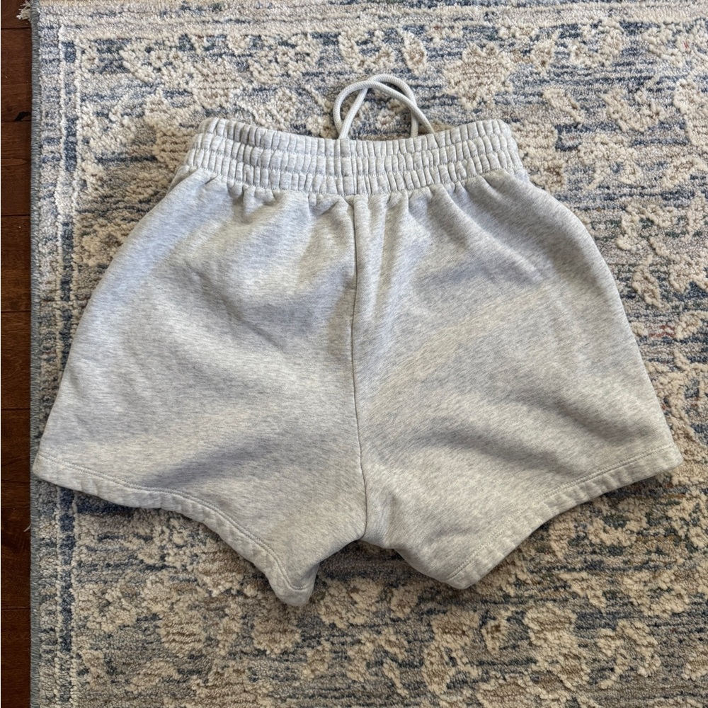 Abercrombie & Fitch Gray Sweat Shorts Size XS Drawstring Lounge - Picture 3 of 3
